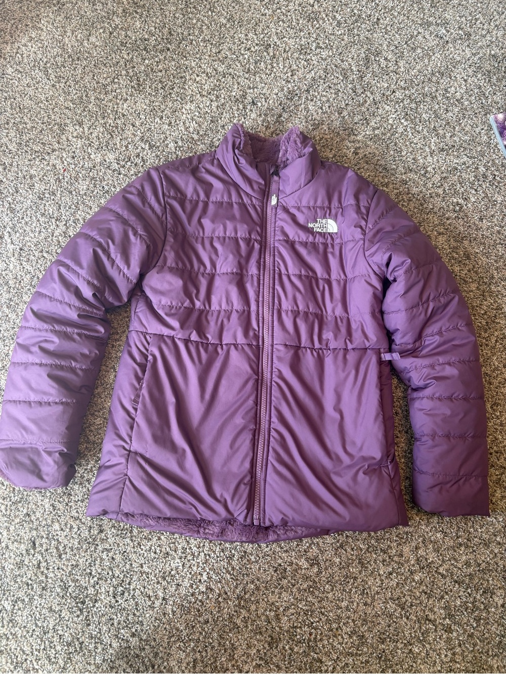 The North Face Girls Reversible 2-in-1 Jacket – Size Large 14/16